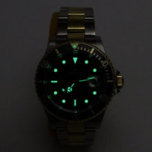 Authentic Rolex Submariner 16613 2 Tone Black Gold Watch