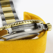 Authentic Rolex Submariner 16613 2 Tone Black Gold Watch