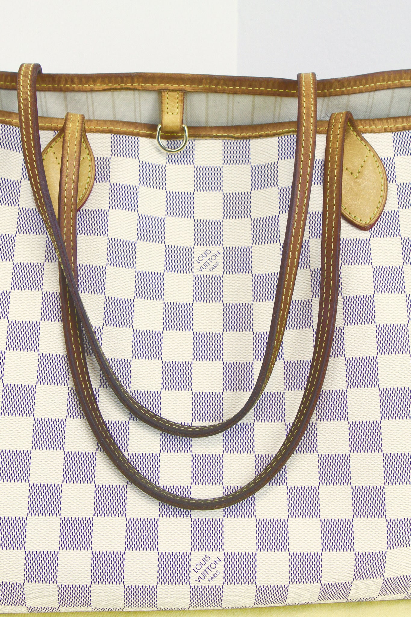 Louis Vuitton Damier Azur Canvas Neverfull MM ○ Labellov ○ Buy