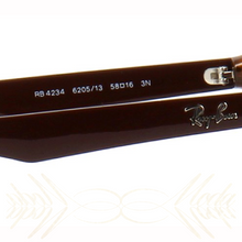 Ray Ban RB4234 620513-58 Gradient Tortoise Brown 58mm Rectangle Sunglasses
