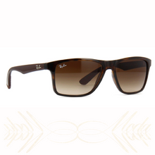 Ray Ban RB4234 620513-58 Gradient Tortoise Brown 58mm Rectangle Sunglasses